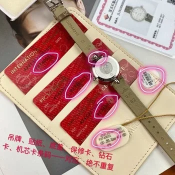 Vice President of Omega China, pictures of new models of Omega women’s watches