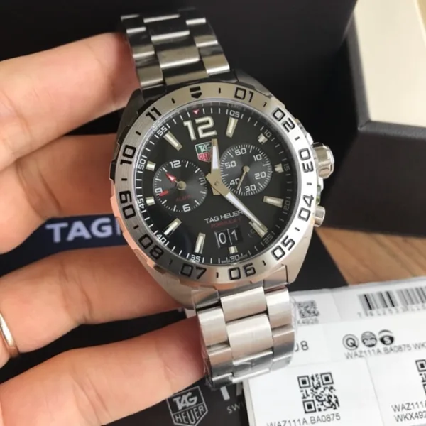 How about a CollectTag Heuer Formula 1 steel bracelet watch?