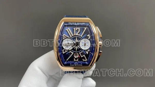 ABF factory Frank Muller FM V45 CC DT blue yacht chronograph top Collectwatch