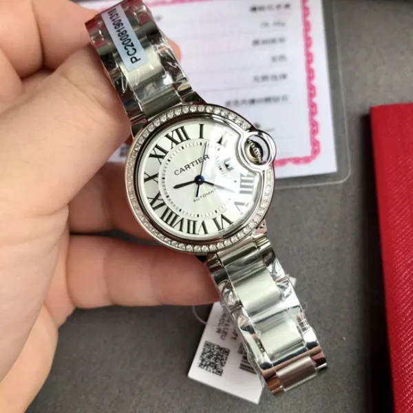 How to choose a CollectCartier Blue Balloon mechanical steel band watch