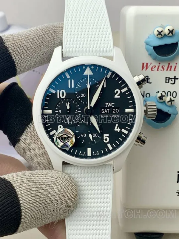 APS Factory's IWC Pilot White Ceramic IW389105 Top-Quality CollectWatch