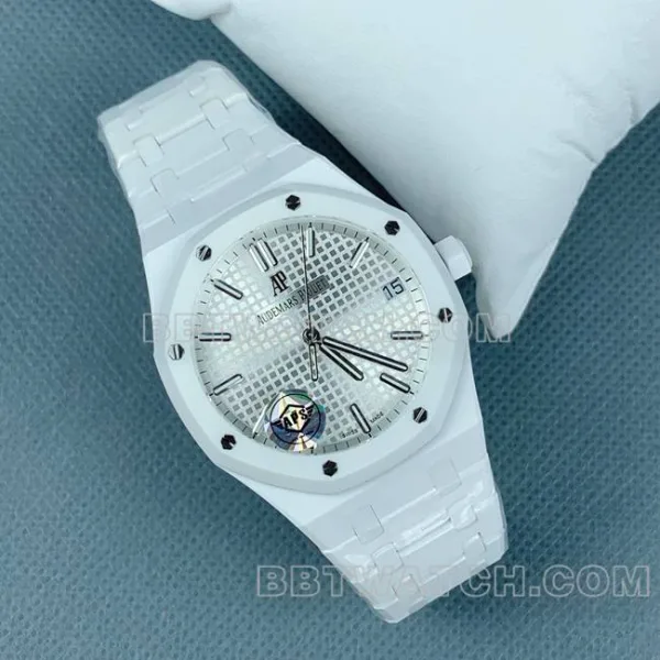 APS Factory Audemars Piguet Royal Oak 15500 White Ceramic Best CollectWatch