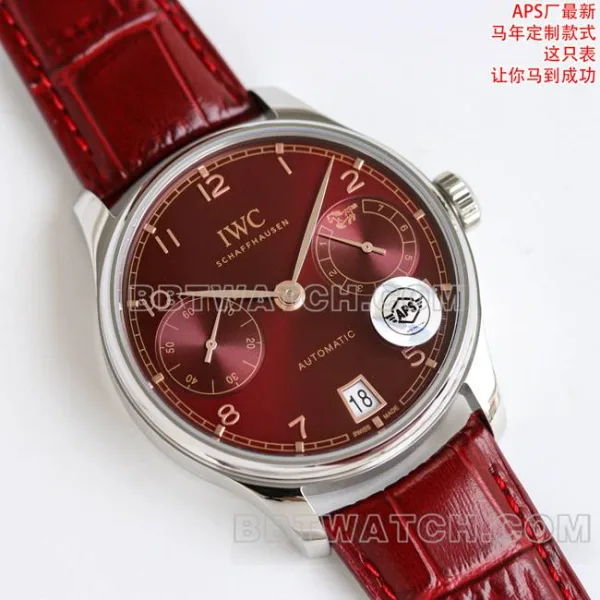 APS factory's IWC Portugieser red dial best Collectwatch