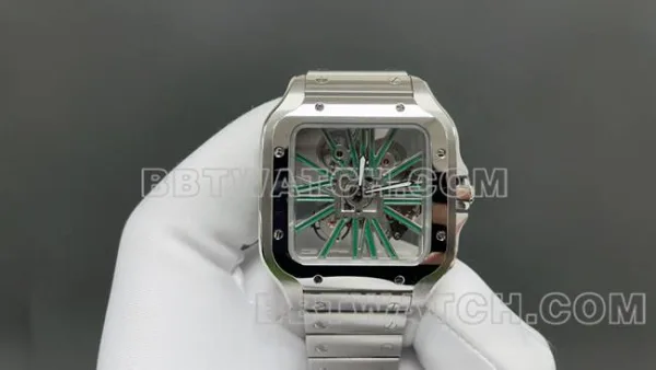 MLF Factory Cartier Santos Skeleton Top-Quality CollectWatch