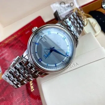 How to check the authenticity of an Omega watch, Omega 300 blue with black strap