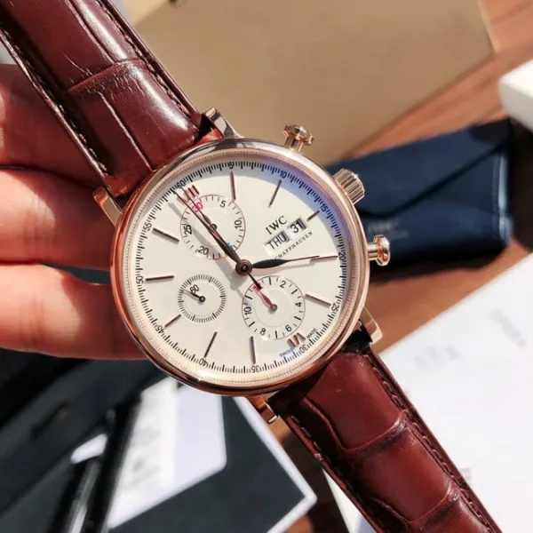 IWC 18k gold watch