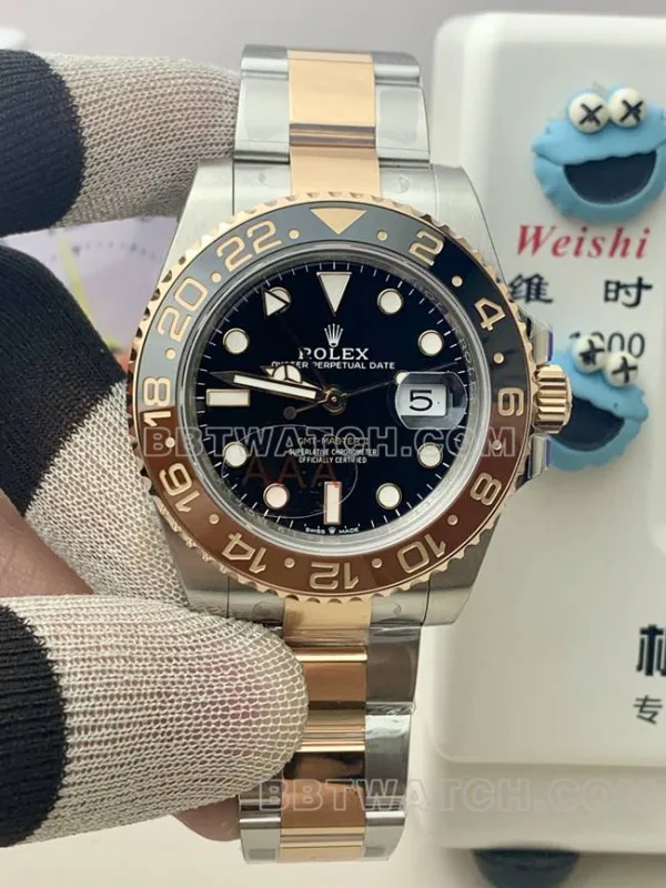 VS factory Rolex GMT-Master Sarsaparilla top Collectwatch 126711
