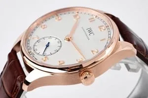 Pictures and Prices of 18k Gold Watches from Universal, Universal Portuguese Collection Moonphase Tide Prices